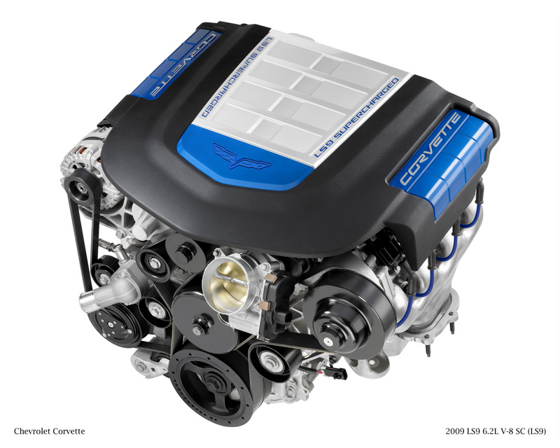 Corvette ZR-1 engine pictures